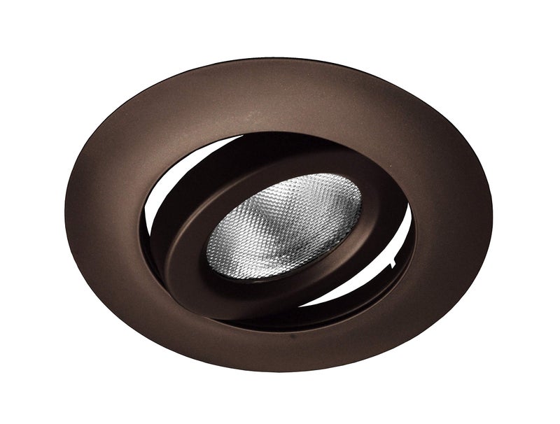 Nicor إطار حلقة جيمبال مدمج من NICOR Lighting مقاس 6 بوصات بلون برونزي مصقول بالزيت، يناسب حاويات مقاس 6 بوصات (17558OB) - Image 1